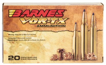 Picture of Barnes Bullets 22013 Vor-Tx Rifle 300 Wthby Mag 180 Gr Tipped Tsx Boat Tail 20 Per Box/ 10 Case 