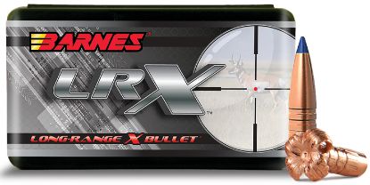 Picture of Barnes Bullets 30262 Lrx Long Range 270 Win .277 129 Gr Lrx Boat Tail 50 Per Box 