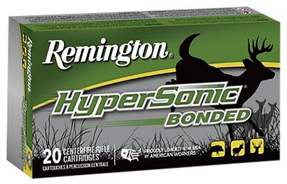 Picture of Remington Ammunition 29009 Hypersonic Bonded 30-06 Springfield 180 Gr Psp Core Lokt Ultra Bonded 20 Per Box/ 10 Case 