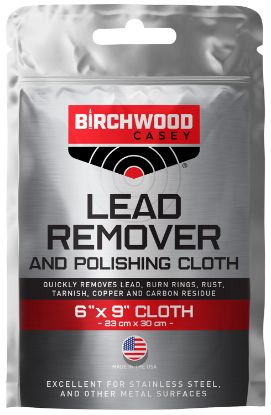 Picture of Birchwood Casey 31002 Lead Remover Polishing Cloth Lead Remover 