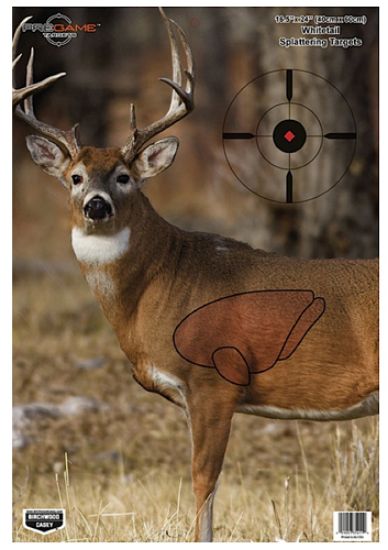 Picture of Birchwood Casey 35401 Pregame Deer Paper Hanging Universal 16.50" X 24" 3 Per Pkg 