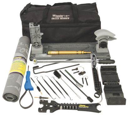 Picture of Wheeler 156555 Armorer's Professional Kit Black Multiple Rifle Ar15/M16 19 Pieces 