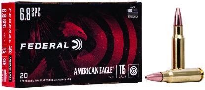 Picture of Federal Ae68a American Eagle Rifle 6.8Mm Rem Spc 115 Gr Full Metal Jacket 20 Per Box/ 10 Case 