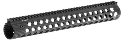Picture of Troy Ind Strxal115bt01 Alpha Rail Black Anodized Aluminum Ar-15/M16 15" Long 