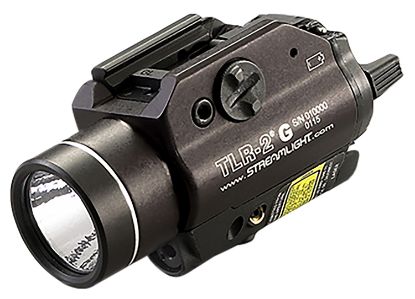 Picture of Streamlight 69250 Tlr-2 G Gun Light Black Anodized 300 Lumens White Led/Green Laser 