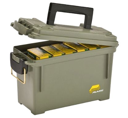 Picture of Plano 131250 Element Proof Field/Ammo Box 30 Cal Od Green Interior 9.5" X 4.25" X 6.50" 