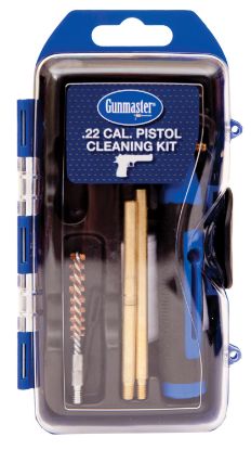 Picture of Dac Gm22p Gunmaster Cleaning Kit 22 Cal Pistol/14 Pieces Black/Blue 
