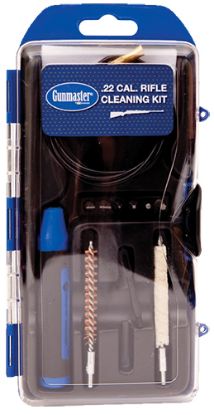 Picture of Dac Gm22lr Gunmaster Cleaning Kit 22 Cal Rifle/14 Pieces Black/Blue 