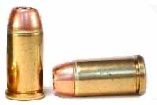 Picture of Buffalo Bore Ammunition 32B20 Personal Defense Strictly Business 45 Auto Rim +P 200 Gr Jacket Hollow Point 20 Per Box/ 12 Case 