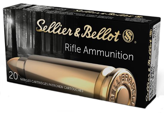 Picture of Sellier & Bellot Sb22250a Rifle 22-250 Rem 55 Gr Sierra Gameking Boat Tail Soft Point 20 Per Box/ 25 Case 