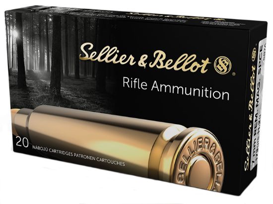 Picture of Sellier & Bellot Sb7a Rifle 7Mm Rem Mag 173 Gr Soft Point Cut Through Edge 20 Per Box/ 20 Case 