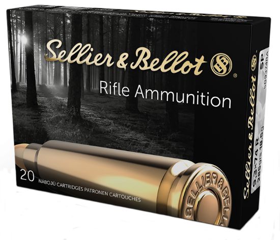 Picture of Sellier & Bellot Sb9374ra Rifle 9.3Mmx74r 286 Gr Soft Point 20 Per Box/ 18 Case 