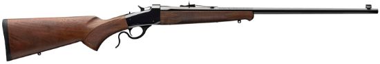 Picture of Winchester Guns 524100102 Model 1885 Low Wall Hunter 22 Lr 1Rd 24" Octagon Barrel Brushed Polish Blued Rec Satin Walnut Fixed Pistol Grip Stock Right Hand (Full Size) 