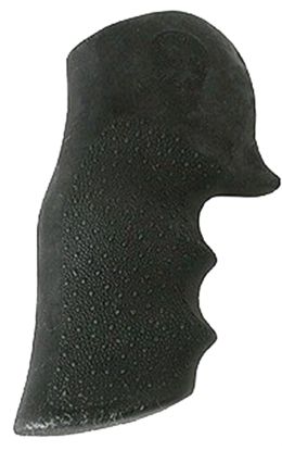 Picture of Hogue 58000 Monogrip Finger Grooves Black Rubber Fits Dan Wesson 44/357 