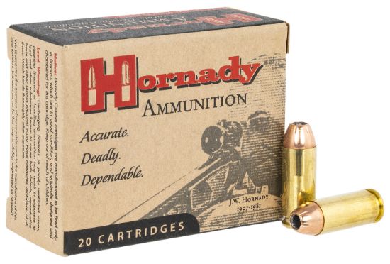 Picture of Hornady 9126 Custom 10Mm Auto 180 Gr Hornady Xtp Hollow Point 20 Per Box/ 10 Case 