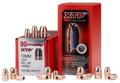 Picture of Hornady 35571 Xtp 9Mm .355 124 Gr Hollow Point 100 Per Box/ 25 Case 