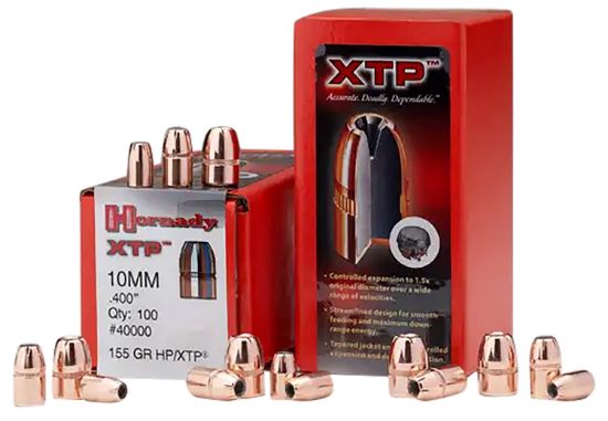 Picture of Hornady 35740 Xtp 38 Cal .357 140 Gr Hollow Point 100 Per Box/ 25 Case 