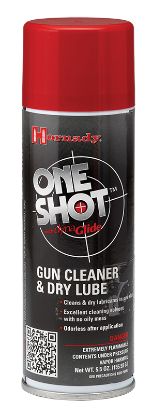 Picture of Hornady 9990 One Shot Gun Cleaner & Lube Against Corrosion & Lubricates 5 Oz Aerosol 