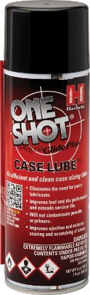 Picture of Hornady 9991 One Shot Case Lube Lubricates 5 Oz Aerosol 