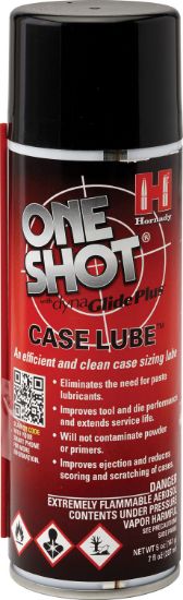 Picture of Hornady 9991 One Shot Case Lube Lubricates 5 Oz Aerosol 