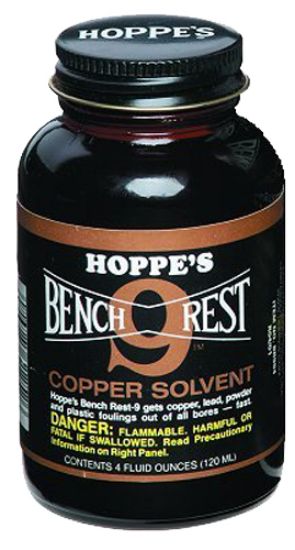 Picture of Hoppe's Br904 Bench Rest 9 Copper Bore Cleaner 5 Oz. Bottle 10 Pack 