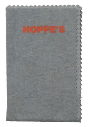 Picture of Hoppe's 1218 Silicone Cleaning Cloth Flannel Pretreated With Lubricant 11" X 14" Resealable Bag 10 Per Pack 