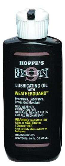 Picture of Hoppe's Br1003 No. 9 Bench Rest Lubricating Oil 2.25 Oz. Squeeze Bottle 10 Per Pack 