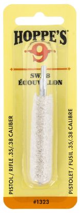 Picture of Hoppe's 1323 Cleaning Swab 35/38 Cal 10 Pack 