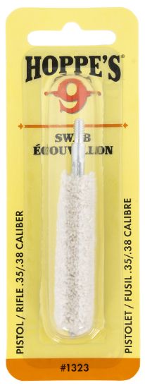 Picture of Hoppe's 1323 Cleaning Swab 35/38 Cal 10 Pack 