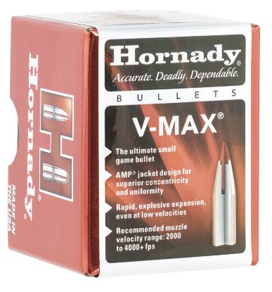 Picture of Hornady 21710 V-Max 17 Cal .172 20 Gr V Max 100 Per Box/ 40 Case 