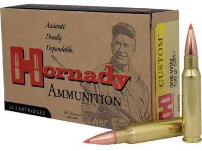 Picture of Hornady 8093 Custom 308 Win 150 Gr Super Shock Tip 20 Per Box/ 10 Case 