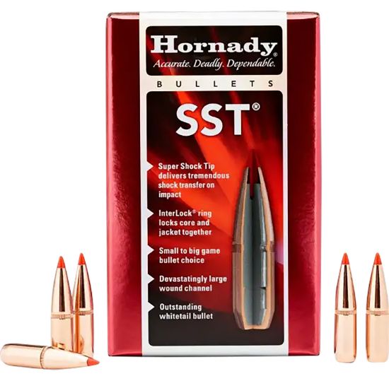 Picture of Hornady 25522 Sst 25 Cal .257 117 Gr Super Shock Tip 100 Per Box/ 25 Case 