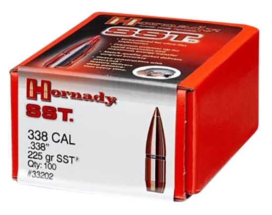 Picture of Hornady 33202 Sst 338 Cal .338 225 Gr Super Shock Tip 100 Per Box/ 15 Case 