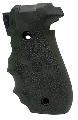 Picture of Hogue 26000 Rubber Grip Black With Finger Grooves For Sig P226 