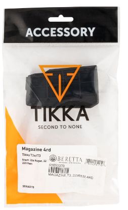 Picture of Tikka S5850370 T3 4Rd Flush Fit 223 Rem For Tikka T3x/T3 Black Polymer 