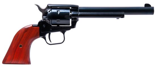 Picture of Heritage Mfg Rr22b6 Rough Rider 22 Lr 6 Shot, 6.50" Black Steel Barrel, Black Zinc Alloy Frame, Black Cylinder, Cocobolo Grip, Hammer/Thumb Safety, Exposed Hammer 