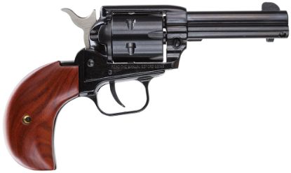 Picture of Heritage Mfg Rr22mb3bh Rough Rider 22 Lr/22 Wmr 6 Shot, 3.50" Black Steel Barrel, Cylinder & Zinc Alloy Frame, Cocobolo Bird Head Grip, Hammer/Thumb Safety, Exposed Hammer 