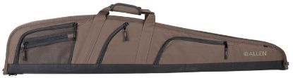 Picture of Allen 99546 Daytona Rifle Case Scoped Rifle Case 46" Mocha Brown Endura W/Black Trim, Accessory Pockets, Adjustable Sling & Easy Clean Lining 