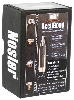 Picture of Nosler 52165 Accubond 30 Cal .308 125 Gr Spitzer Point/ 50 Per Box 