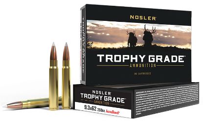 Picture of Nosler 48634 Trophy Grade 9.3Mmx62 Mauser 250 Gr Nosler Accubond 20 Per Box/ 10 Case 