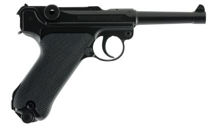 Picture of Umarex Usa 2251800 Legends P.08 Co2 177 Bb 21+1 4.60" Black Polymer Grips 