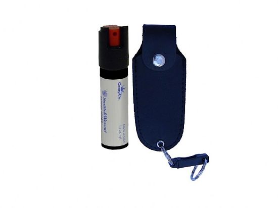 Picture of S&W Pepper Spray 1253 Pepper Spray Oc Pepper Range 10 Ft 0.75 Oz Includes Holster/Keychain 