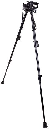 Picture of Blackhawk 71Bp16bk Sportster Pivot + Traverse Bipod 14.50-29.25" Black Anodized Metal, Sling Swivel Attached, Rubber Feet 