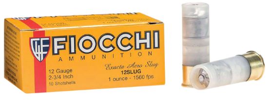 Picture of Fiocchi 12Flrslu Aero Extrema 12 Gauge 2.75" 1 Oz Rifled Slug Shot 10 Per Box/ 8 Case 