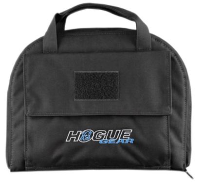 Picture of Hogue 59250 Pistol Bag Medium Black Nylon With Front Pocket 9" X 12" Interior Dimensions 