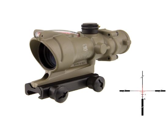 Picture of Acog 4X32 .223 Fde Bac Red