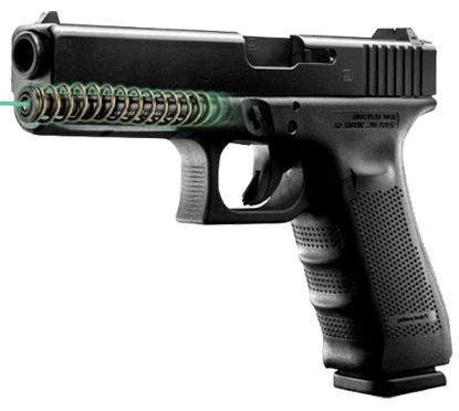 Picture of Lasermax Lmsg417g Green Guide Rod Laser For Glock 17/34 Gen 4 Black 