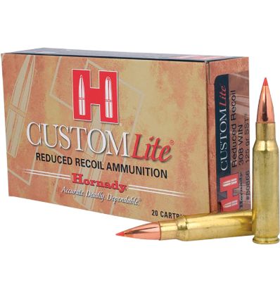 Picture of Hornady 80866 Custom Lite 308 Win 125 Gr Super Shock Tip 20 Per Box/ 10 Case 