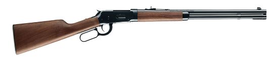 Picture of Winchester Repeating Arms 534191117 Model 94 Trails End Takedown 38-55 Win Caliber With 6+1 Capacity, 20" Barrel, Brushed Polish Blued Metal Finish & Satin Walnut Stock Right Hand (Full Size) 