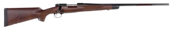 Picture of Winchester Repeating Arms 535203264 Model 70 Super Grade 270 Wsm Caliber With 3+1 Capacity, 24" Barrel, High Polished Blued Metal Finish & Satin Fancy Walnut Stock Right Hand (Full Size) 